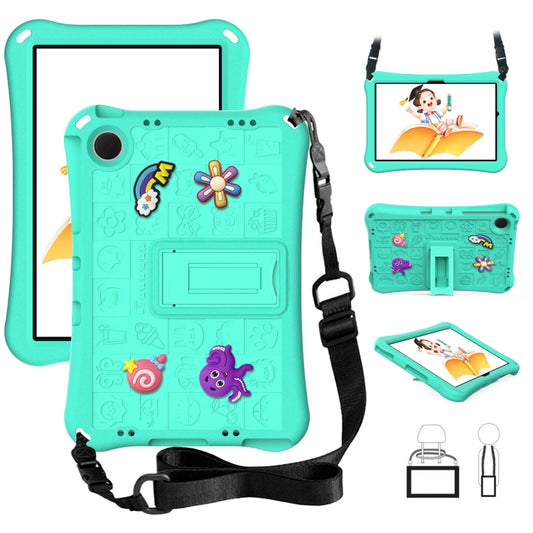For Samsung Galaxy Tab A9+ 11.0 X210 Hi Baby EVA Full Body Tablet Case with Strap(Mint Green) - Galaxy Tab A9+ by buy2fix | Online Shopping UK | buy2fix