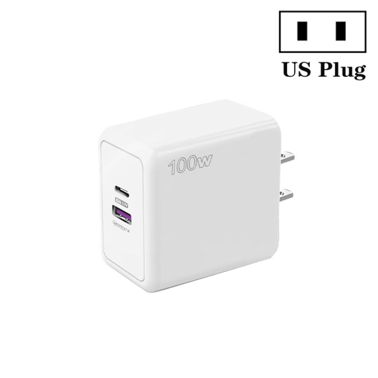 USB 67W / PD 33W Super fast Charging Full Protocol Mobile Phone Charger，US Plug(White) by buy2fix
