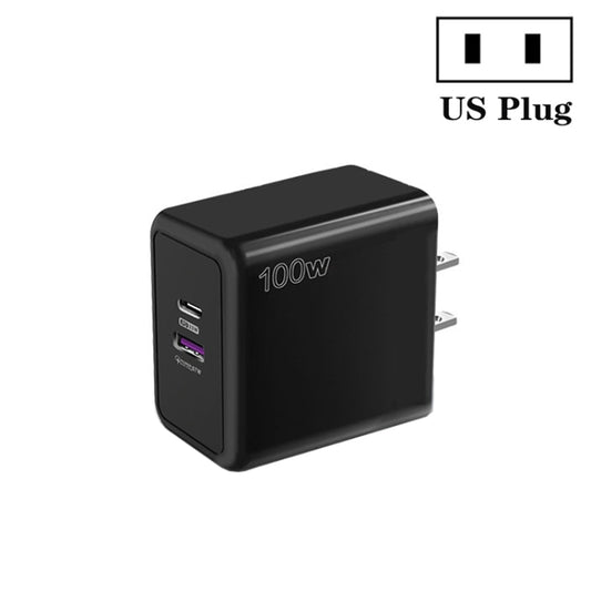 USB 67W / PD 33W Super fast Charging Full Protocol Mobile Phone Charger，US Plug(Black) by buy2fix