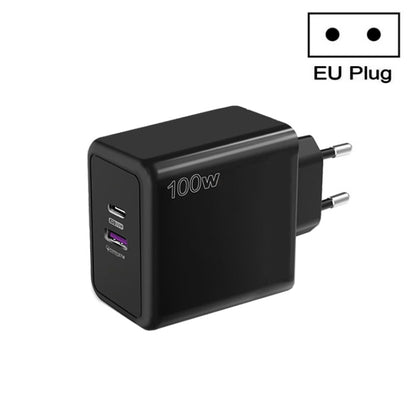 USB 67W / Type-C PD 33W Super fast Charging Full Protocol Mobile Phone Charger, EU Plug(Black) by buy2fix
