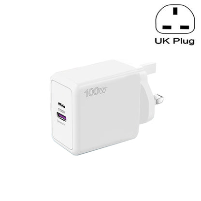 USB 67W / PD 33W Super fast Charging Full Protocol Mobile Phone Charger, UK Plug(White) by buy2fix