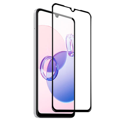 For Xiaomi Redmi 13C 4G / 5G NORTHJO A++ Screen Full Glue Silk Printing Tempered Glass Film by NORTHJO