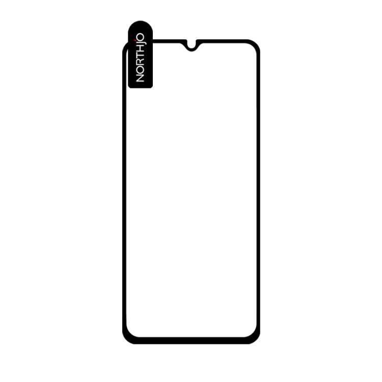 For Xiaomi Redmi A3x 4G NORTHJO A++ Screen Full Glue Silk Printing Tempered Glass Film -  by NORTHJO | Online Shopping UK | buy2fix