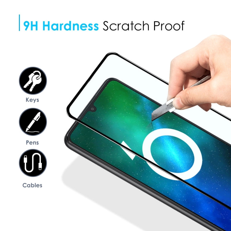 For Xiaomi Redmi 13C 4G / 5G NORTHJO A++ Screen Full Glue Silk Printing Tempered Glass Film by NORTHJO