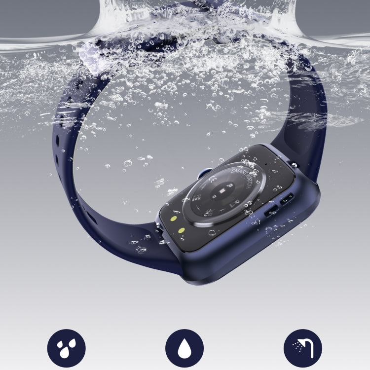 Q32 IP67 Waterproof Smart Bracelet Bluetooth Call Fitness Tracker(Blue) by buy2fix