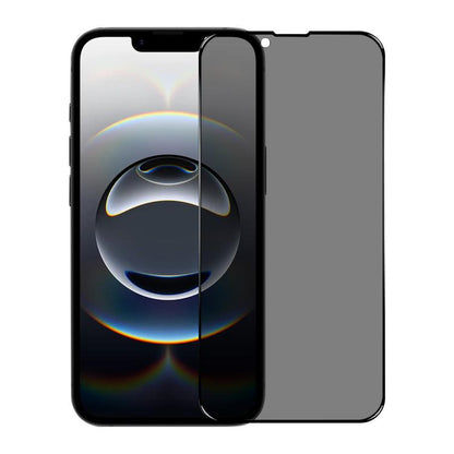 For iPhone 16e NORTHJO A++ 28 Degree Privacy Full Glue Silk Printing Tempered Glass Film - iPhone 16e Tempered Glass by NORTHJO | Online Shopping UK | buy2fix
