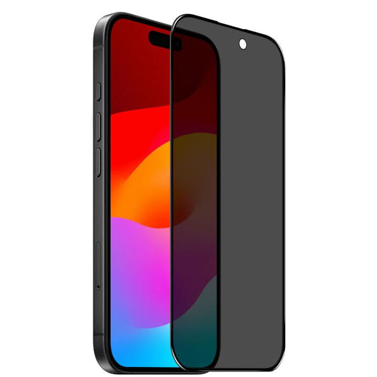 For iPhone 17 NORTHJO A++ 28 Degree Privacy Full Glue Silk Printing Tempered Glass Film - iPhone 17 Tempered Glass by NORTHJO | Online Shopping UK | buy2fix