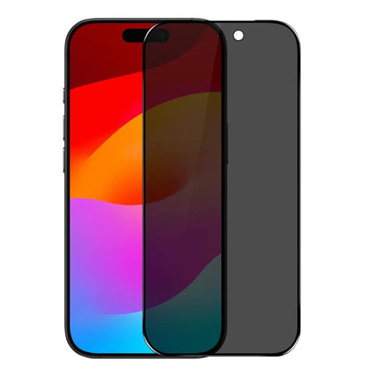 For iPhone 17 Pro NORTHJO A++ 28 Degree Privacy Full Glue Silk Printing Tempered Glass Film - iPhone 17 Pro Tempered Glass by NORTHJO | Online Shopping UK | buy2fix