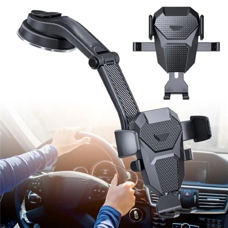ES25 Nano Silicone Suction Cup Mount Car Dashboard / Windshield Phone Holder by buy2fix