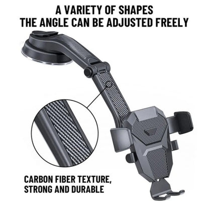 ES25 Nano Silicone Suction Cup Mount Car Dashboard / Windshield Phone Holder by buy2fix