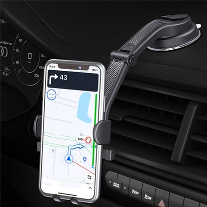 ES281 Car Dashboard Windshield Air Vent Suction Cup Phone Holder For 4-6.7 Inch Phone Mount by buy2fix