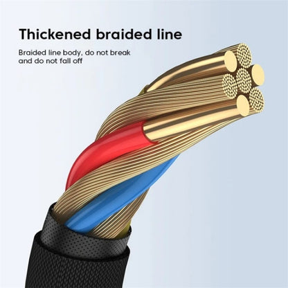 JS-65 Male to 3.5mm Audio Female Headphone Adapter Cable Cord(Black) by buy2fix