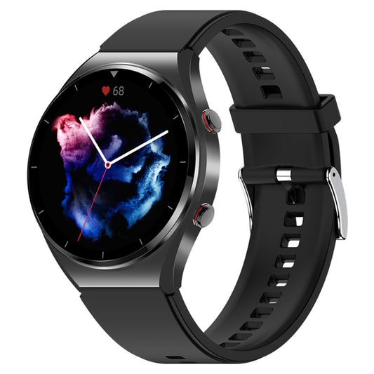 E09 Pro 1.32 inch Color Screen Smart Watch, Support Bluetooth Call / ECG Electrocardiogram(Black) by buy2fix