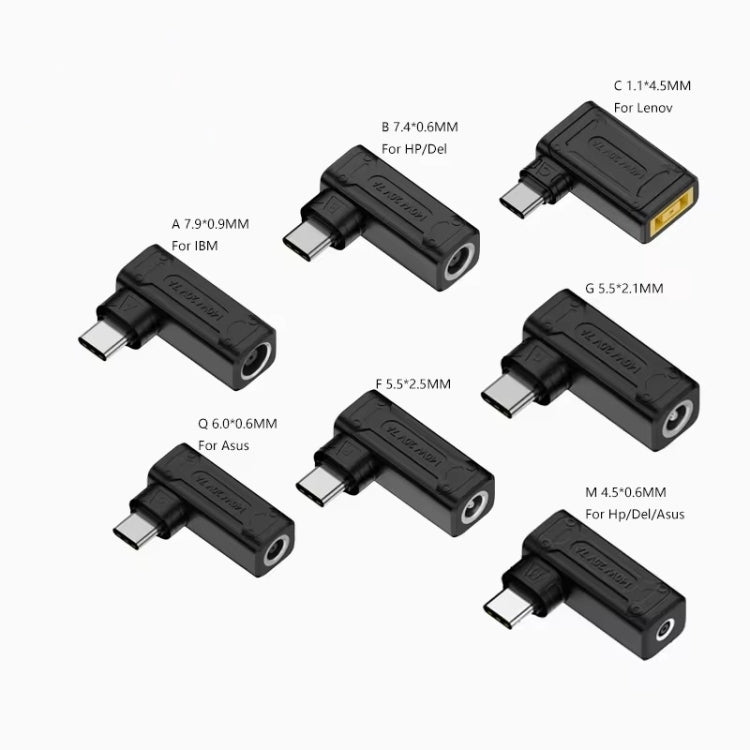 140W Computer Charging Adapter with DC 6.0 x 0.6mm to USB-C / Type-C Port For Lenovo Thinkpad / ThinkBook / Xiaoxin by buy2fix
