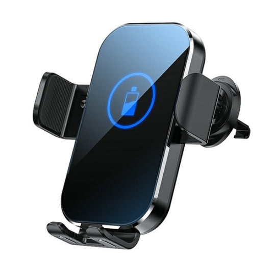X10 15W Wireless Fast Charging Car Phone Navigation Holder(黑色) by buy2fix