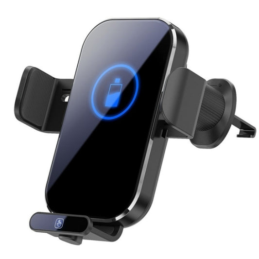 X10s Car Air Vent Hook 66W High Power Intelligent Induction Wireless Charger(Tarnish) - Wireless Charger Holders by buy2fix | Online Shopping UK | buy2fix