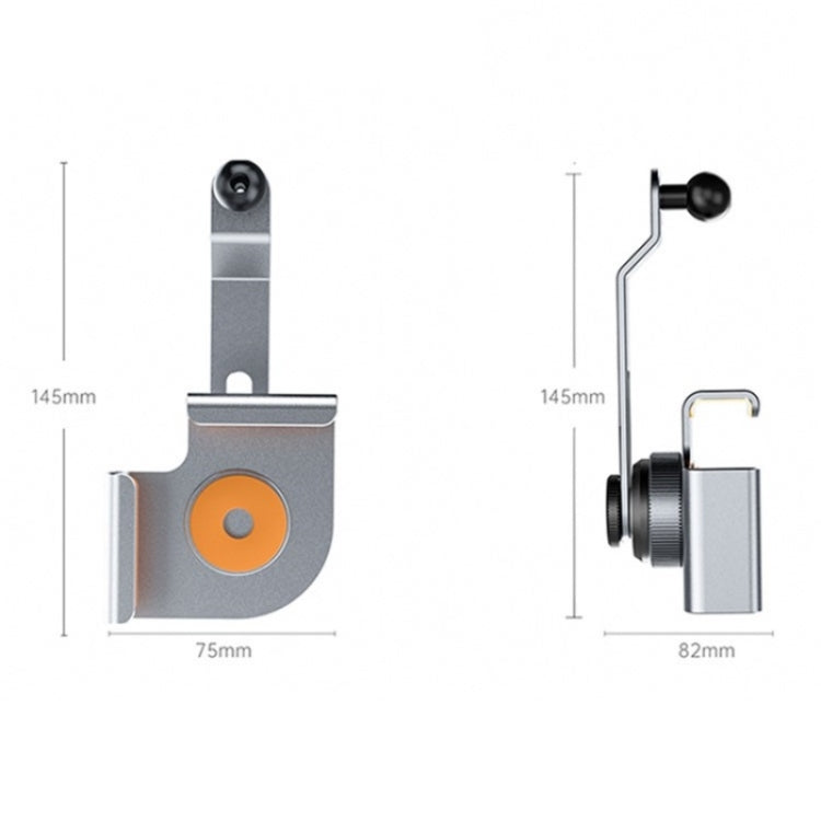 P10 For New Energy Vehicle Aluminum Alloy Screen Base Navigation Bracket by buy2fix