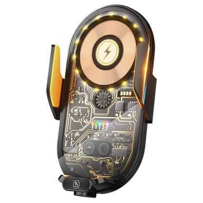 C23 66W Car Air Vent Phone Holder Wireless Charger(Black) by buy2fix