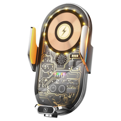 C23 66W Car Air Vent Phone Holder Wireless Charger(Grey) by buy2fix