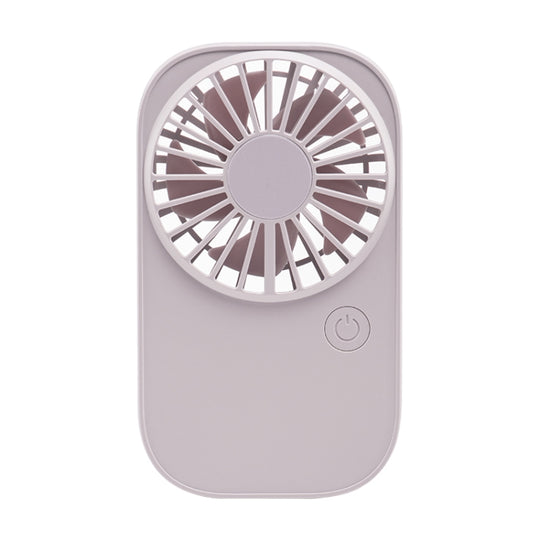 F11 Portable Rechargeable Hanging Neck Fan Cooling Handheld Fan 3 Speeds Desk Fan(Pink)