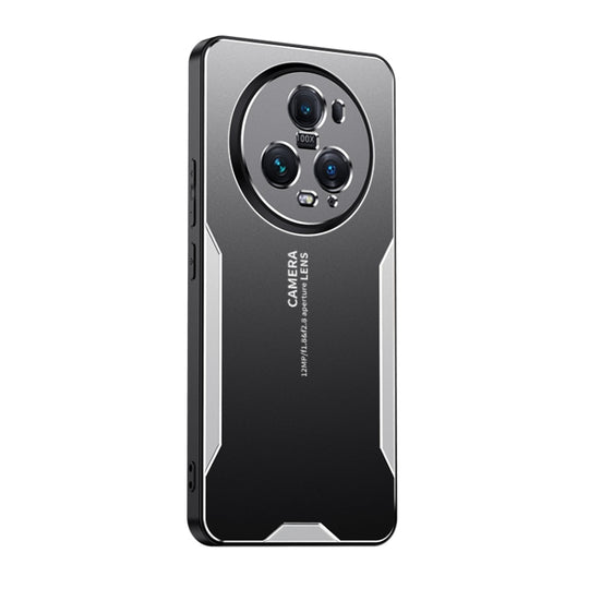 For Honor Magic5 Pro Blade Series TPU Hybrid Metal Phone Case(Silver)