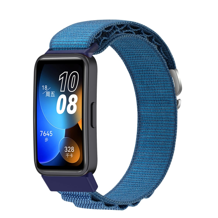 For Huawei Band 8 / 9 Loop Nylon Watch Band(Cape Blue) by buy2fix