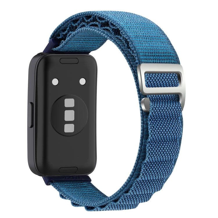 For Huawei Band 8 / 9 Loop Nylon Watch Band(Cape Blue) by buy2fix