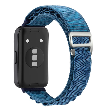 For Huawei Band 8 / 9 Loop Nylon Watch Band(Cape Blue) by buy2fix