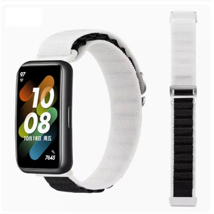 For Huawei Band 8 / 9 Loop Nylon Watch Band(Starlight Black) by buy2fix