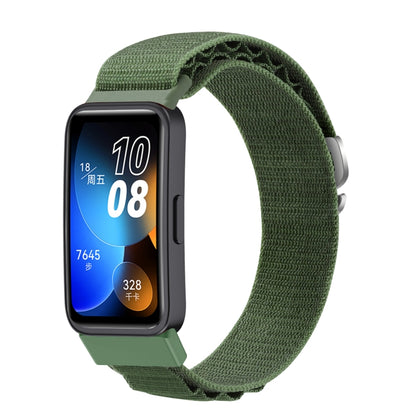 For Huawei Band 8 / 9 Loop Nylon Watch Band(Green) by buy2fix