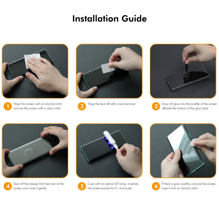 For Xiaomi 14 Pro / 14 Ultra ENKAY Hat-Prince UV Full Glue Tempered Glass Film by ENKAY