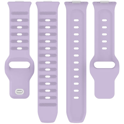 For Huawei Watch Fit 3 Wavy Dot Texture Silicone Sports Watch Band(Pink) by buy2fix