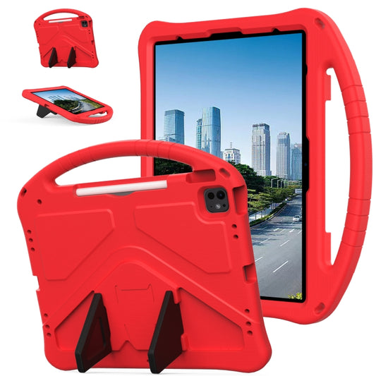 For iPad Air 13 2025 / 2024 EVA Shockproof Tablet Case with Holder(Red) - iPad Air 13 2025 / 2024 Cases by buy2fix | Online Shopping UK | buy2fix