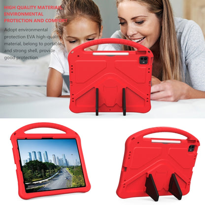 For iPad Air 13 2025 / 2024 EVA Shockproof Tablet Case with Holder(Red) - iPad Air 13 2025 / 2024 Cases by buy2fix | Online Shopping UK | buy2fix