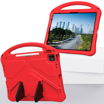 For iPad Air 13 2025 / 2024 EVA Shockproof Tablet Case with Holder(Red) - iPad Air 13 2025 / 2024 Cases by buy2fix | Online Shopping UK | buy2fix