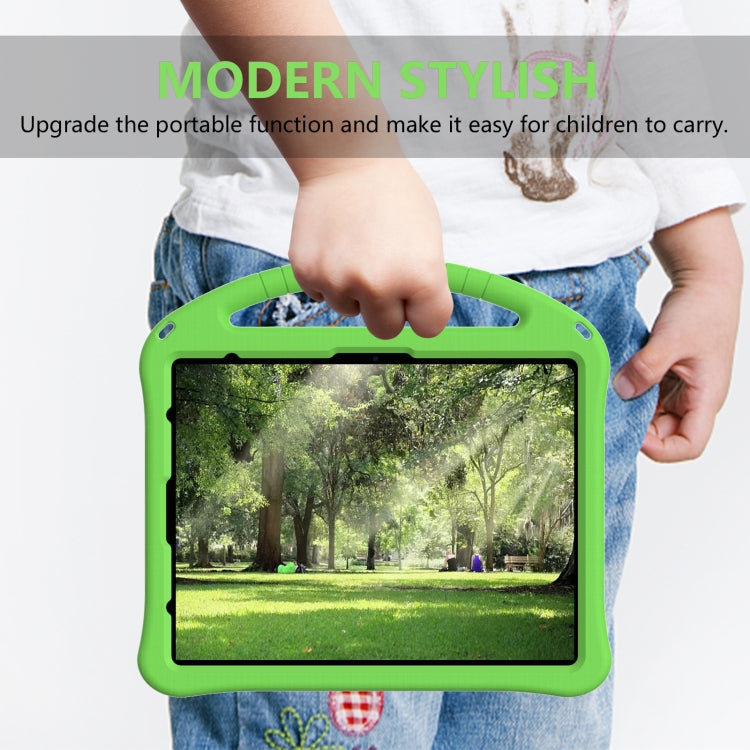 For iPad Air 13 2025 / 2024 EVA Shockproof Tablet Case with Holder(Green) - iPad Air 13 2025 / 2024 Cases by buy2fix | Online Shopping UK | buy2fix