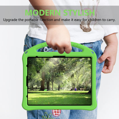 For iPad Air 13 2025 / 2024 EVA Shockproof Tablet Case with Holder(Green) - iPad Air 13 2025 / 2024 Cases by buy2fix | Online Shopping UK | buy2fix