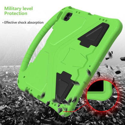 For iPad Pro 13 2025 / 2024 EVA Shockproof Tablet Case with Holder(Green) by buy2fix