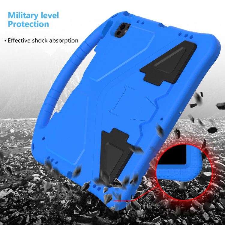 For iPad Pro 12.9 2018-2023 EVA Shockproof Tablet Case with Holder(Blue) - iPad Pro 12.9 (2022/2021) Cases by buy2fix | Online Shopping UK | buy2fix