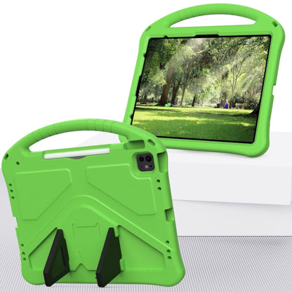For iPad Pro 12.9 2018-2023 EVA Shockproof Tablet Case with Holder(Green) - iPad Pro 12.9 (2022/2021) Cases by buy2fix | Online Shopping UK | buy2fix