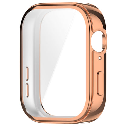 For Huawei Watch Fit 3 Full Coverage TPU Electroplated Watch Protective Case(Rose Gold) by buy2fix