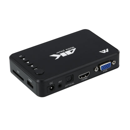 4K 30HZ HDD Player AV+VGA+HDMI SD Card U Disk Player(EU) by buy2fix