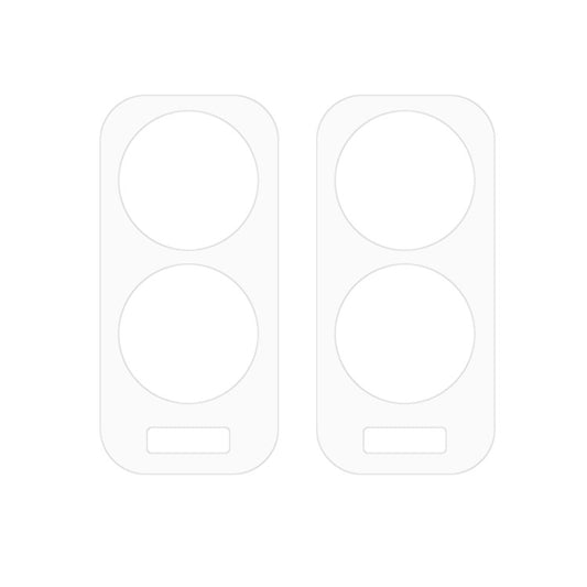 For OPPO A2x 5G 2pcs ENKAY 9H Rear Camera Lens Tempered Glass Film(Transparent) - OPPO Tempered Glass by ENKAY | Online Shopping UK | buy2fix