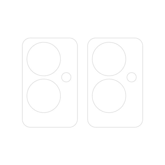 For OPPO Reno11 F / F25 Pro 2pcs ENKAY 9H Rear Camera Lens Tempered Glass Film(Transparent) - OPPO Tempered Glass by ENKAY | Online Shopping UK | buy2fix
