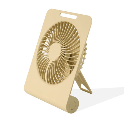 AR-13 Home Office Hanging Fan Summer Cooler Silent Operation Desktop Fan(Yellow) by buy2fix