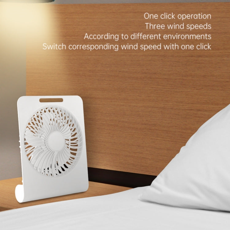 AR-13 Home Office Hanging Fan Summer Cooler Silent Operation Desktop Fan(Yellow) by buy2fix