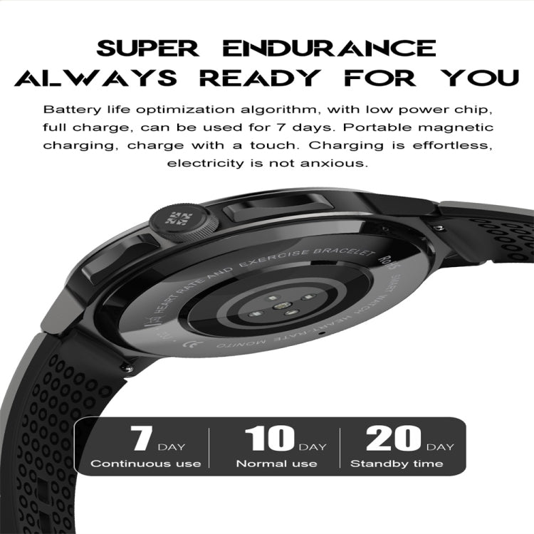 EX103 1.55 inch Color Screen Smart Watch, Support Bluetooth Call / Heart Rate Monitoring(Blue) by buy2fix