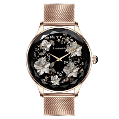 NX23 Pro 1.27 inch Color Screen Smart Watch, Support Bluetooth Call / Heart Rate Monitoring(Gold) by buy2fix