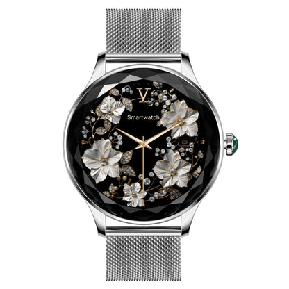 NX23 Pro 1.27 inch Color Screen Smart Watch, Support Bluetooth Call / Heart Rate Monitoring(Silver) by buy2fix