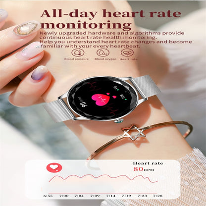 NX23 Pro 1.27 inch Color Screen Smart Watch, Support Bluetooth Call / Heart Rate Monitoring(Silver) by buy2fix